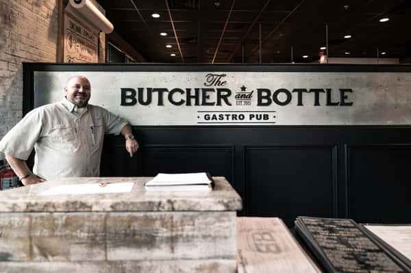 Owner and sign