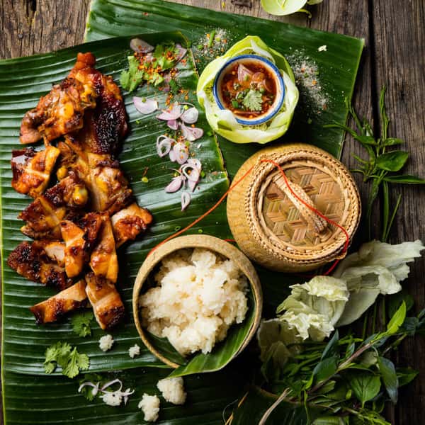 food on table