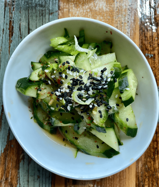 Spiced Cucumber Salad