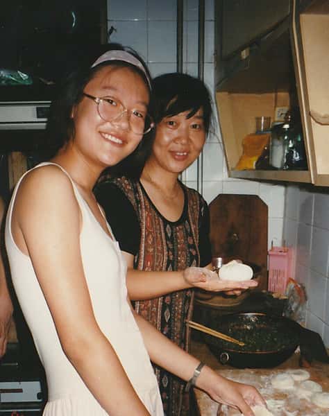 chef with host mother