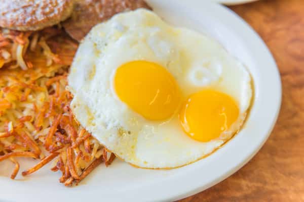 2 egg breakfast