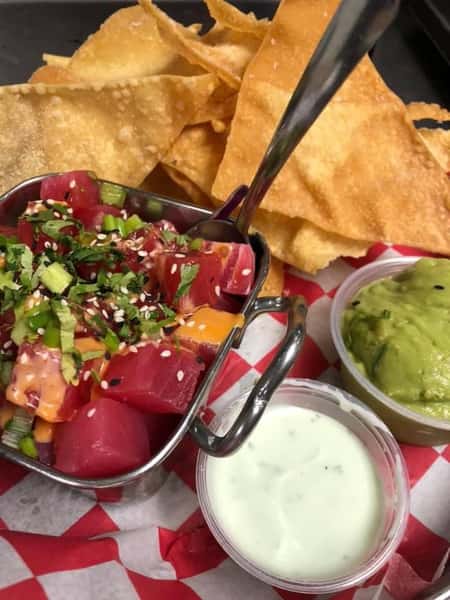 Tuna Poke Nacho