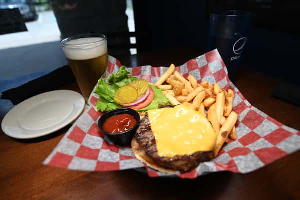 All American Cheese Burger