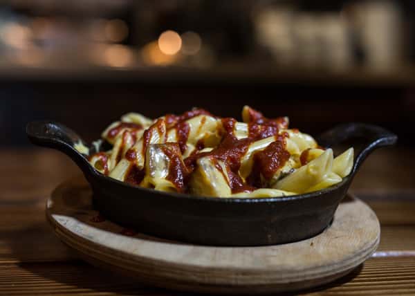 Smoked Cheddar Bacon Mac