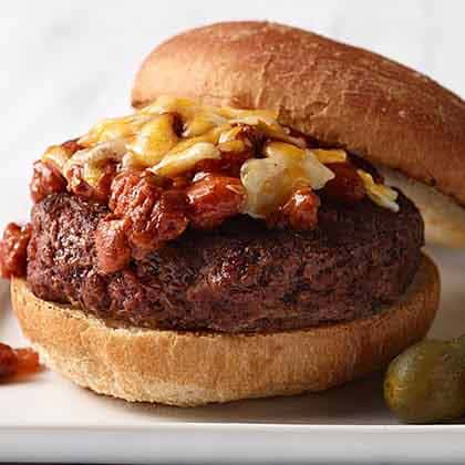 Brisket Chili Burger & Fries