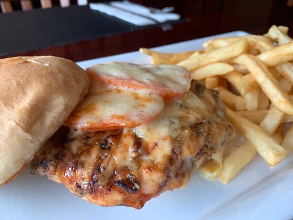Grilled Teriyaki Chicken Melt
