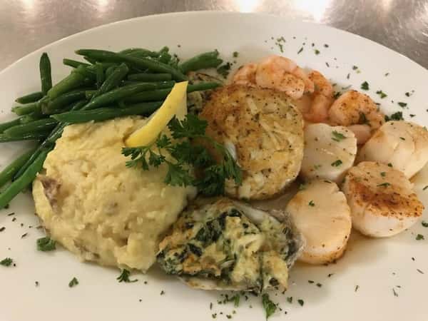 Broiled Seafood Combo