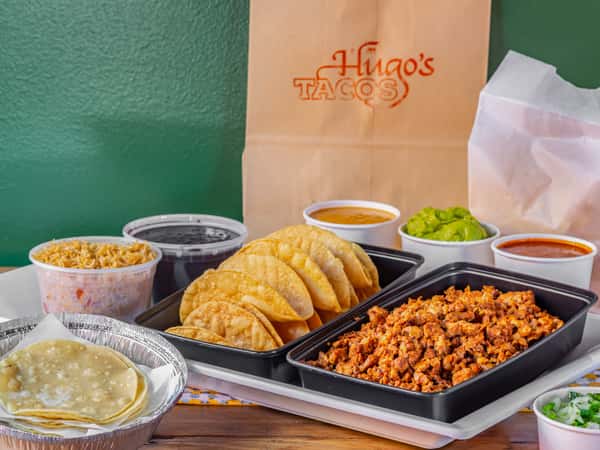 Party Packs menu - Hugo's Tacos in Los Angeles