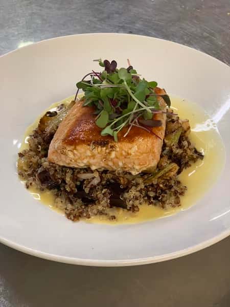Roasted Salmon. GF