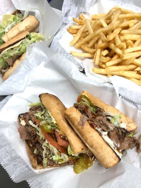 sandwiches fries