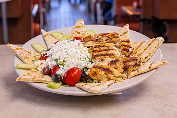 Greek Souvlaki Dinner