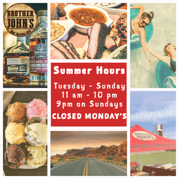 Piglet Sundae ALL DAY Menu Brother John's Beer Bourbon & BBQ