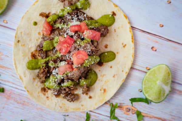 steak taco