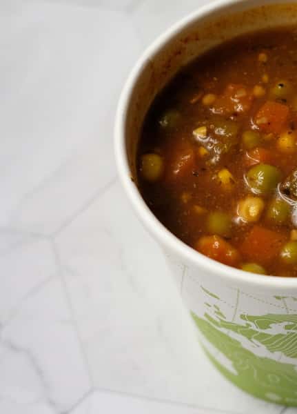 Vegetable soup