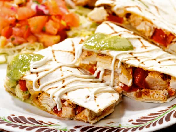 quesadillas
