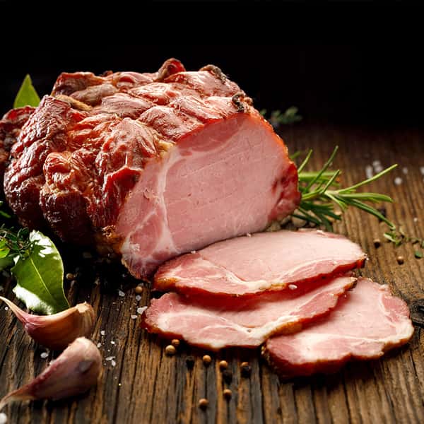 Rustic ham