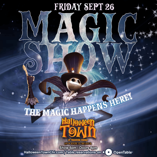 Magic Show - Tree House Chicago – River North's Most Fun