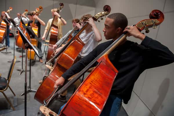 kids playing the cello