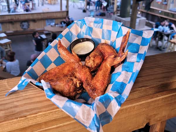 Whole Fried / Pitmaker Seasoned Smoked Wings