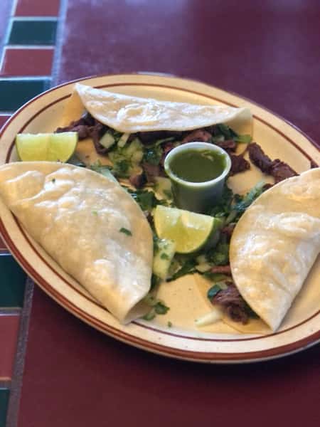 Street Tacos (3) Carne Asada