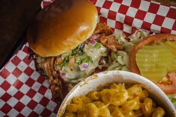 Southwest Bacon Burger