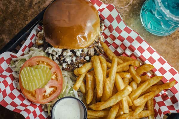 Blue Cheese Brisket Burger