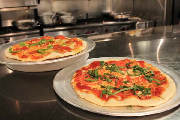 Lunch Homemade Gourmet Pizza