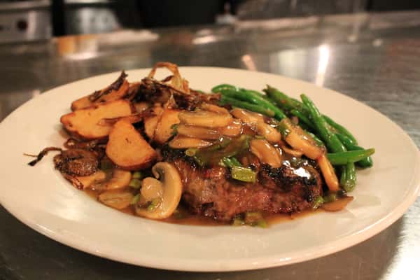 Grilled Sirloin Marsala