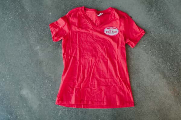 V Neck Women's Tee Small