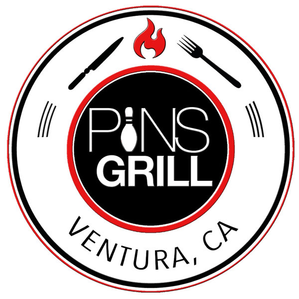 pins grill restaurant logo