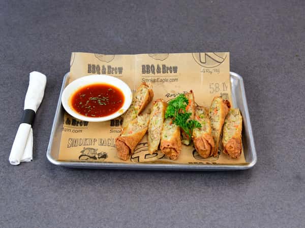 Pulled Pork Egg Rolls