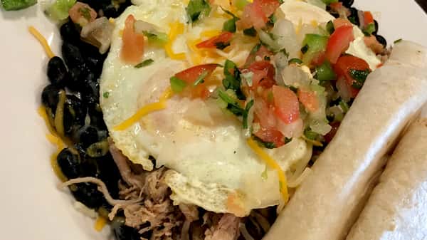 Huevos Carnitas