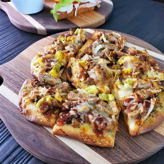 nacho pizza