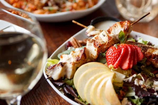 Chicken Kabob Salad