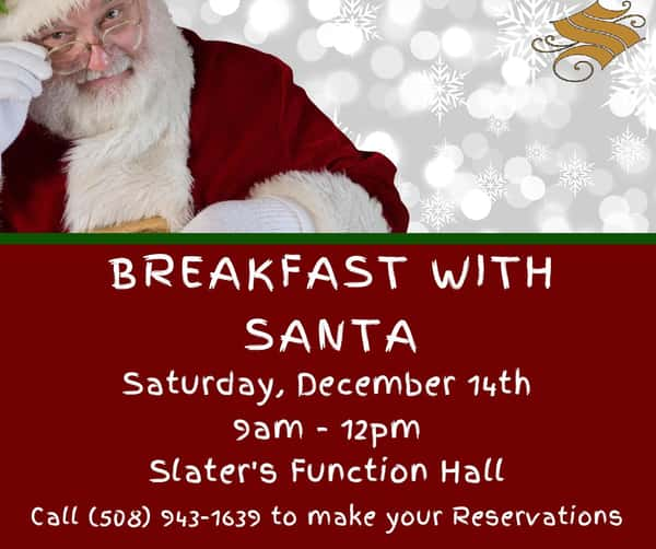 Breakfast With Santa Samuel Slater's Restaurant American Restaurant