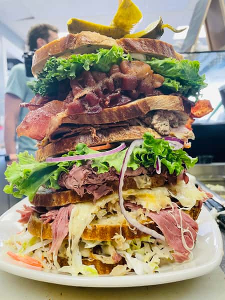 THE MESHUGGANAH Dagwood Sandwich Challenge