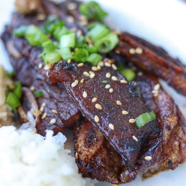 Korean Style Kalbi Ribs