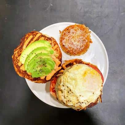 Moody Breakfast Sandwich