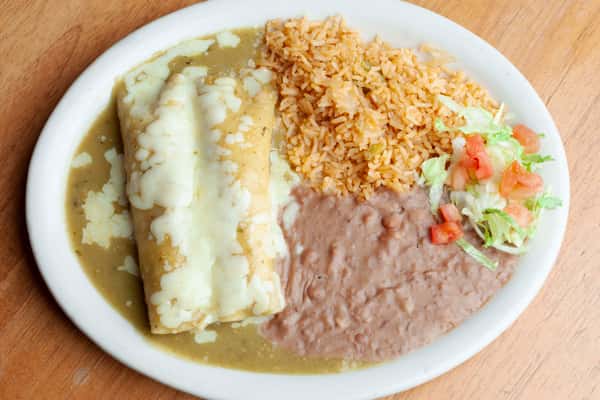 Green Chicken Enchiladas