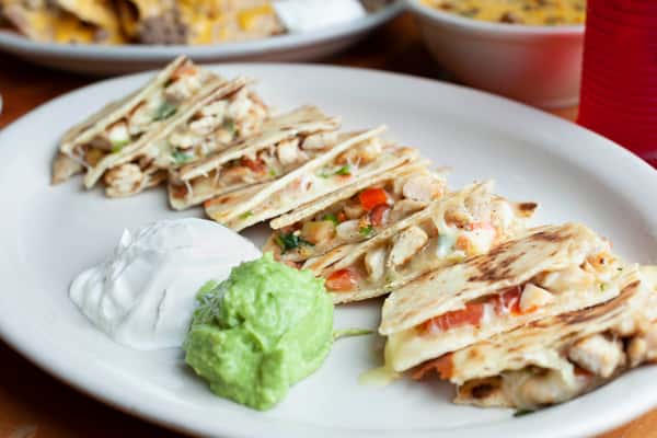 Chicken Fajita Quesadillas