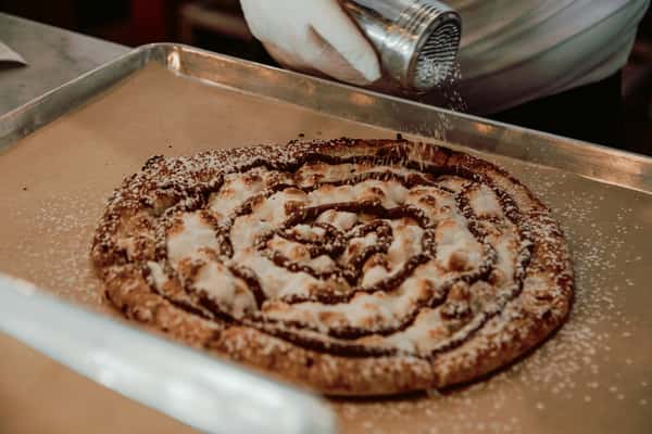 dessert pizza