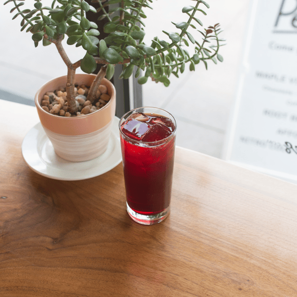 Iced Orange Hibiscus Tea