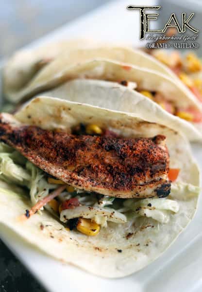 Blackened Fish Tacos