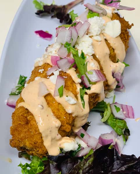 Deep Fried Street Corn