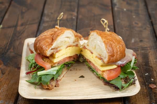Goliath Bacon Breakfast Croissant