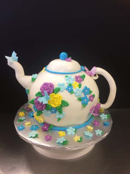 teapot party cake