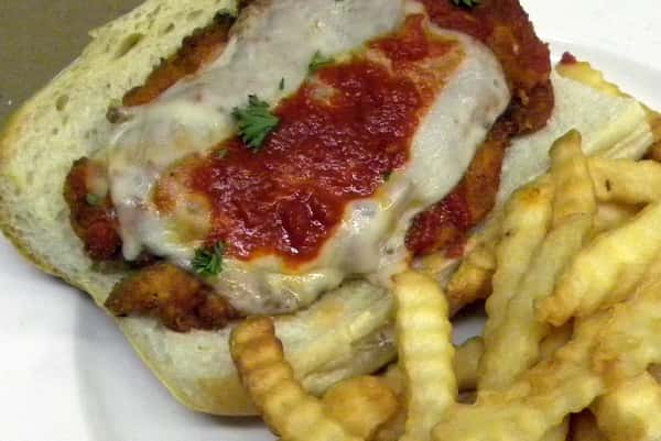 Chicken Parmigiana Sandwich