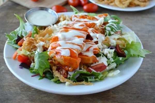 Spicy Buffalo Chicken Salad