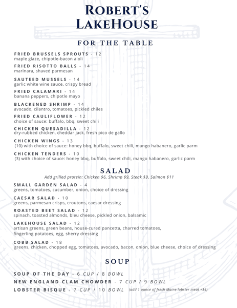 page 1 - menu