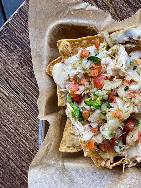 Grilled Chicken Nachos